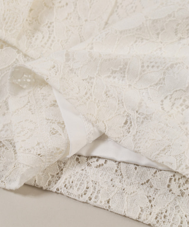 レースカーゴハーフパンツ