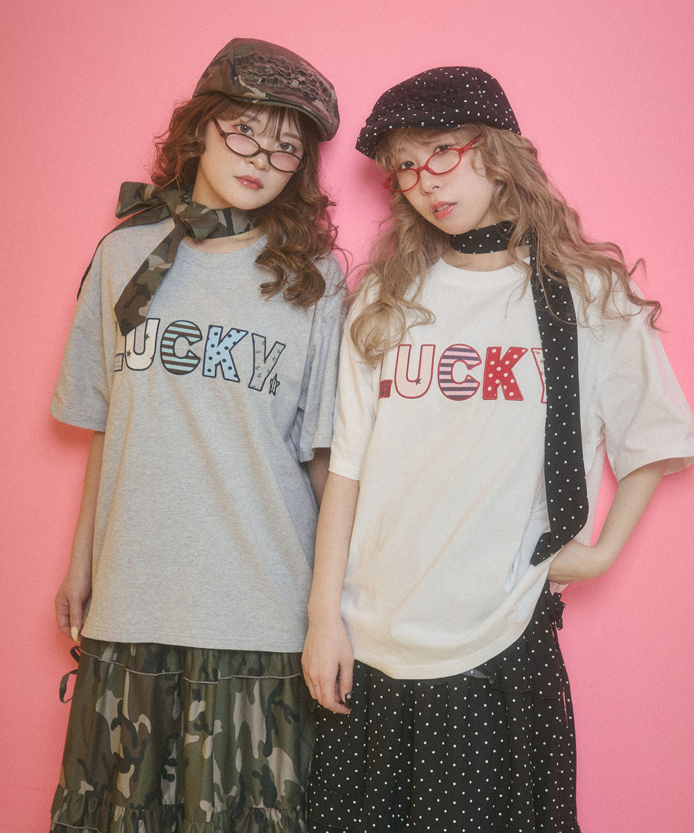 パッチワークロゴビッグTシャツ