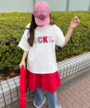 ホワイト モデル：155㎝ F着用