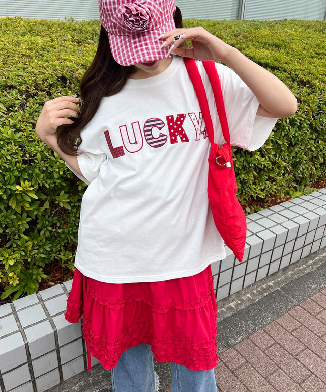 ホワイト モデル：155㎝ F着用