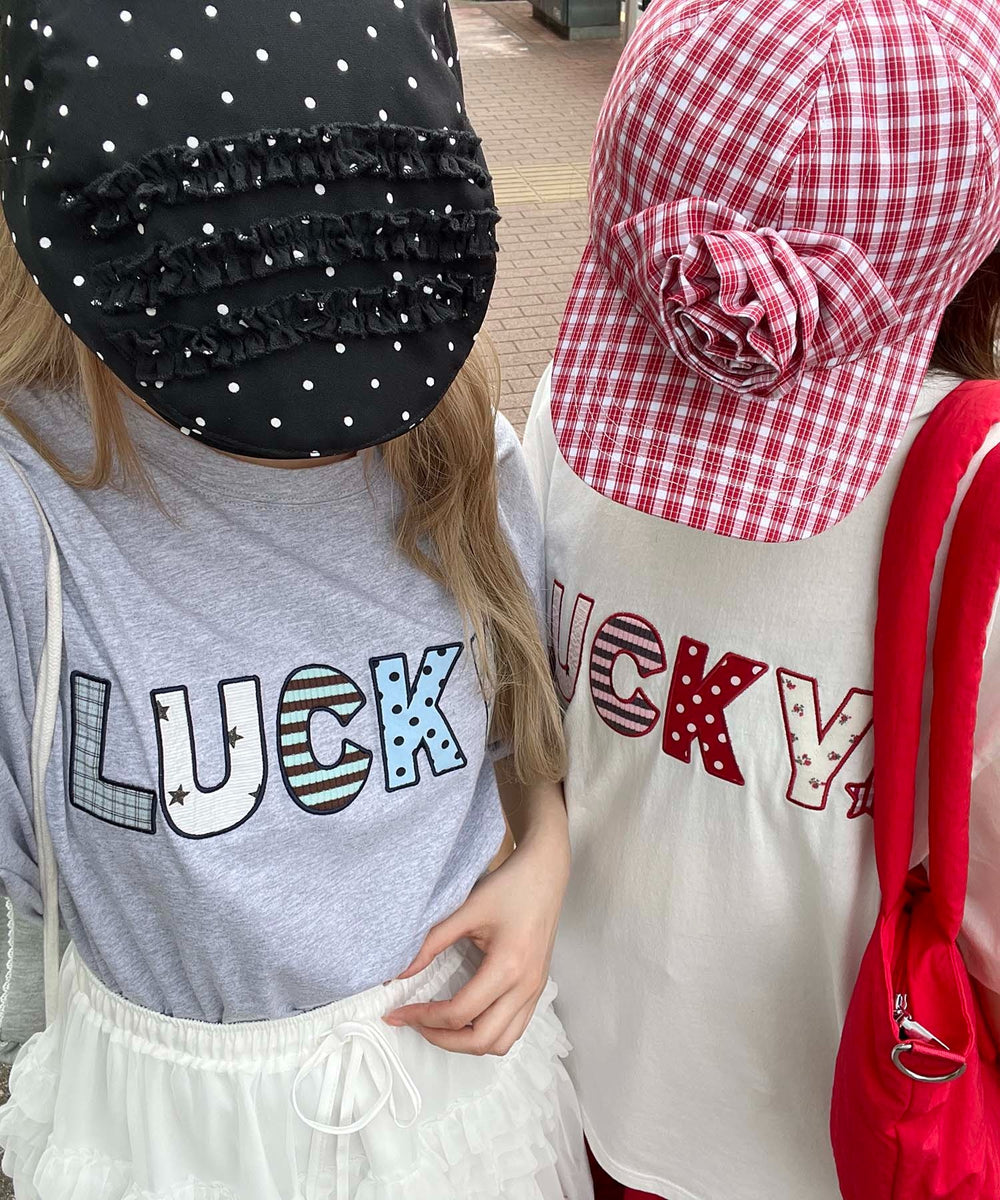 パッチワークロゴビッグTシャツ