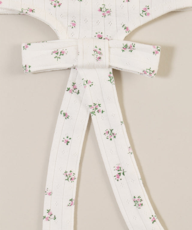 リトルフラワーWリボンTシャツ