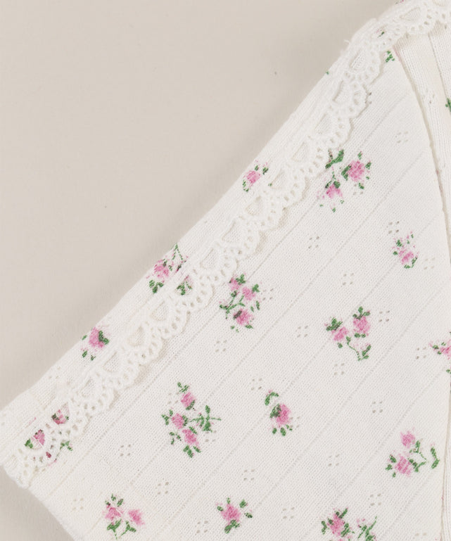 リトルフラワーWリボンTシャツ