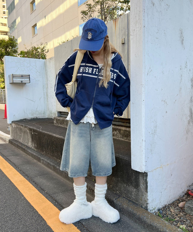 ネイビー モデル：160㎝ F着用