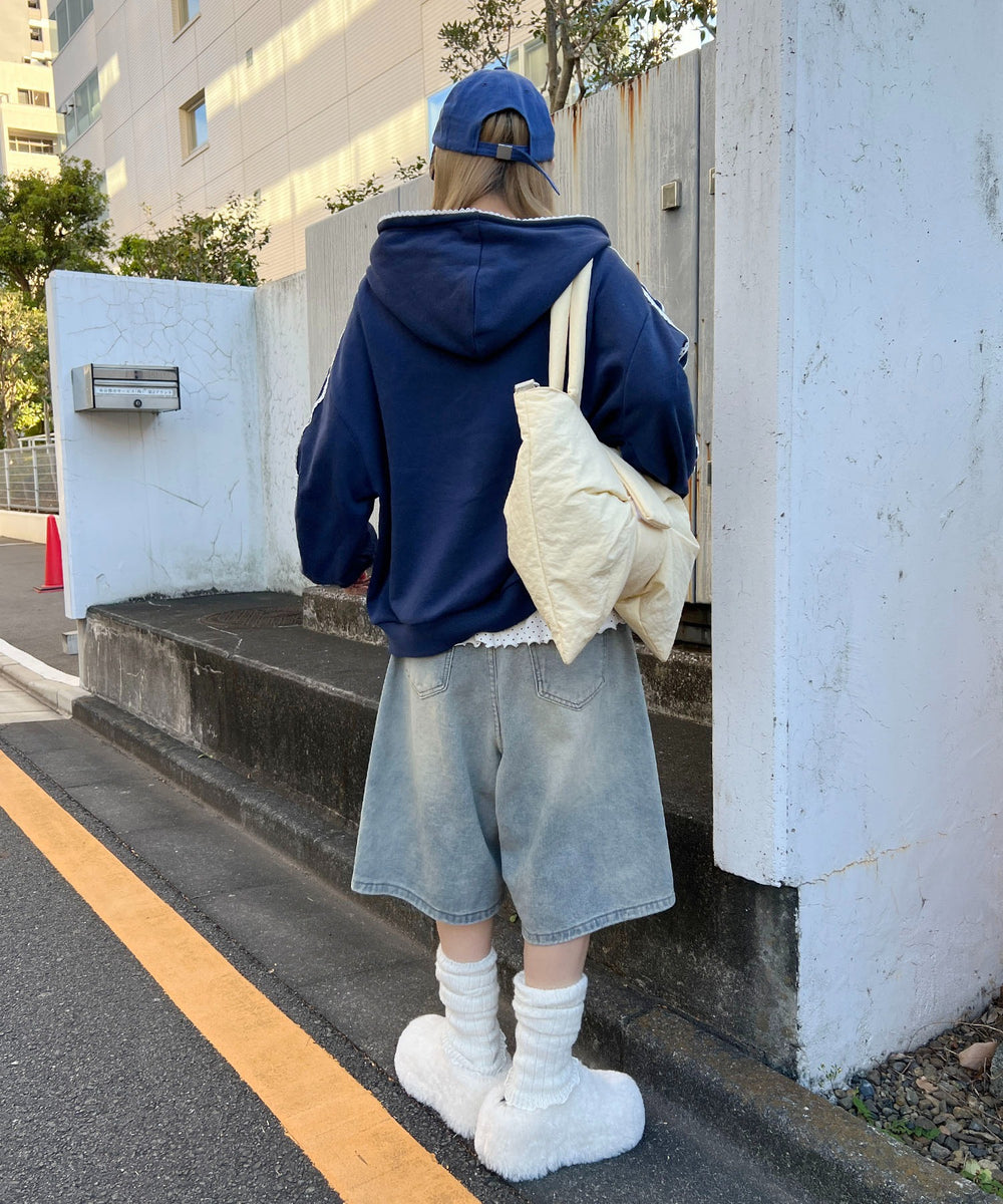 ネイビー モデル：160㎝ F着用