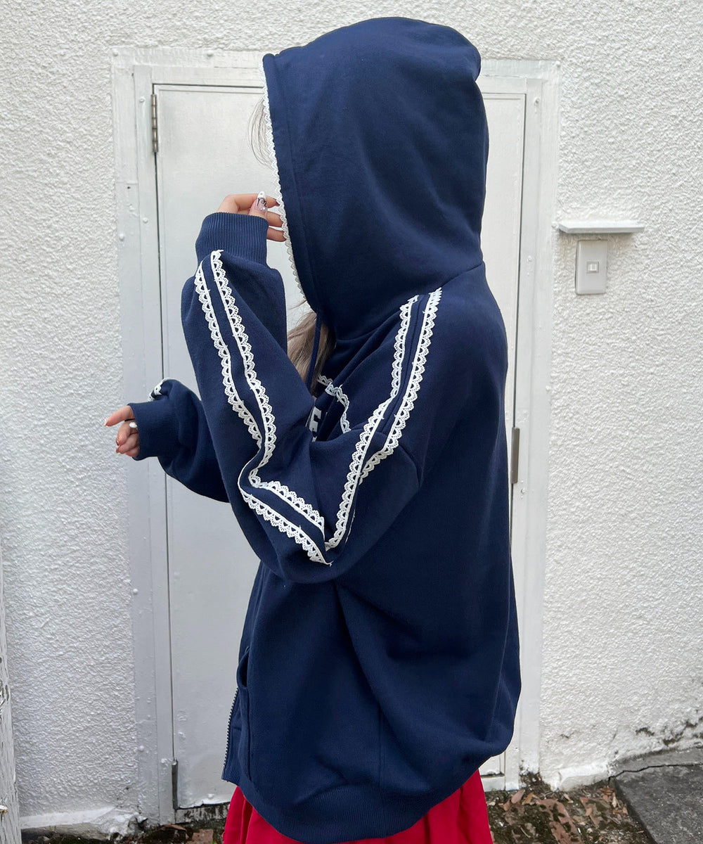 ネイビー モデル：160㎝ F着用