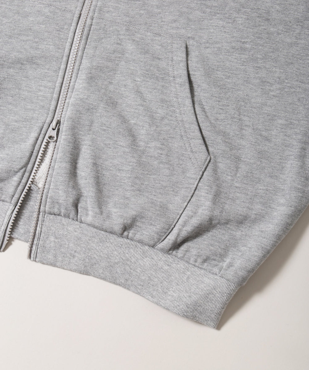 ドットパッチワークジップパーカー