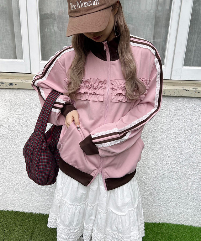 ピンク モデル：160㎝ F着用