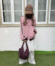 ピンク モデル：160㎝ F着用