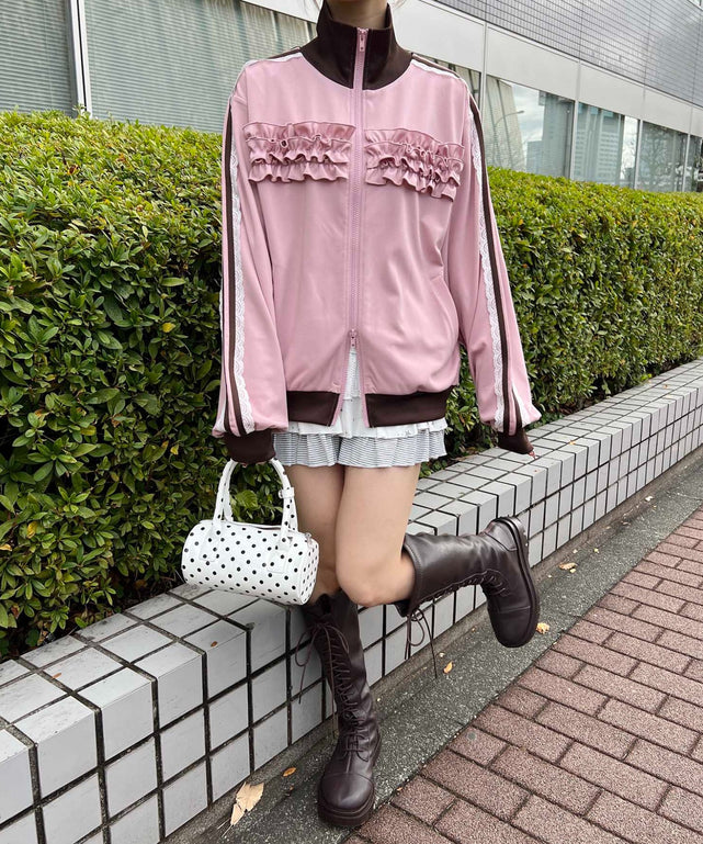 ピンク モデル：160㎝ F着用