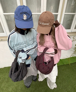 フリルギャザートラックジャケット