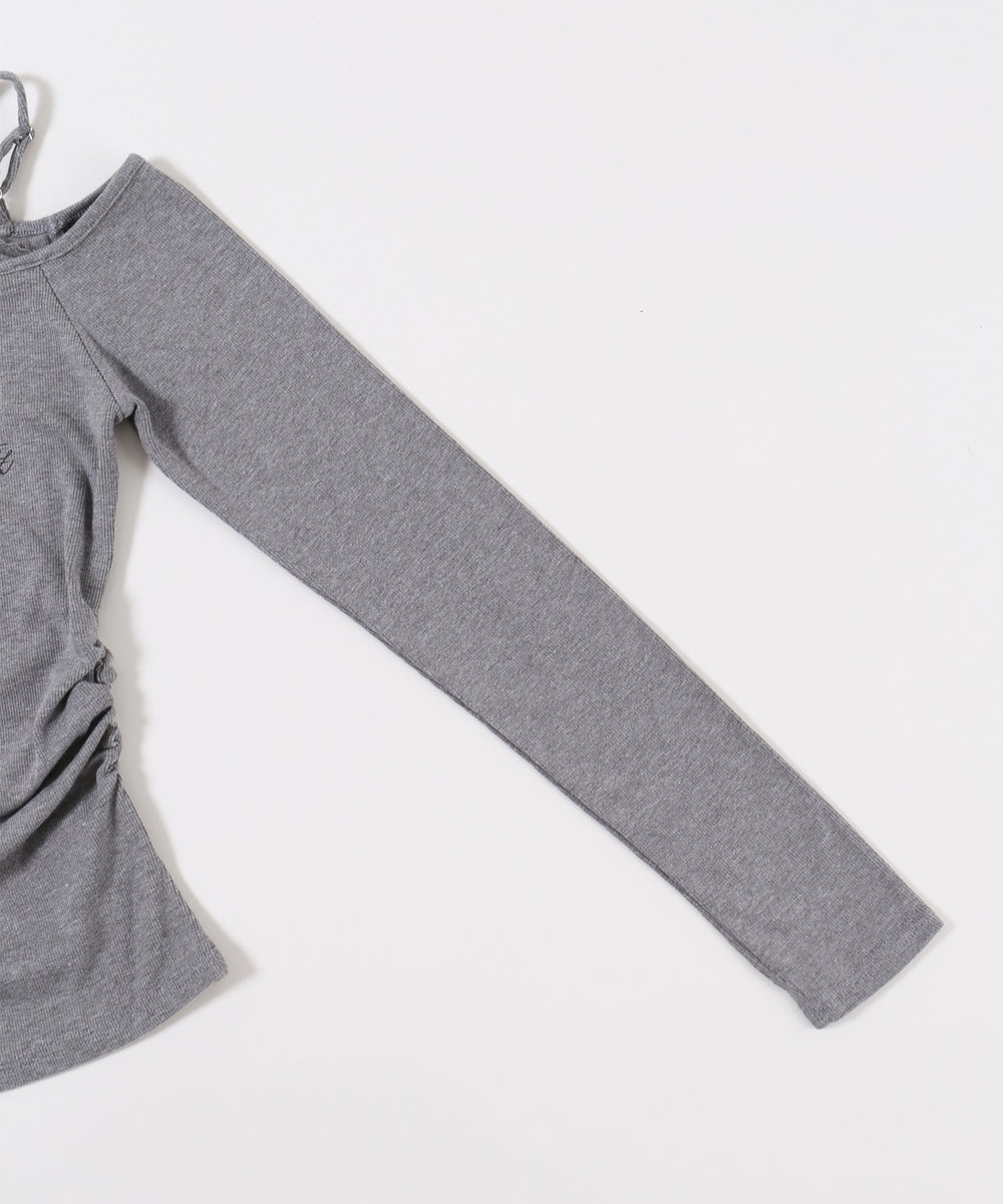 メッセージワンショルロンT