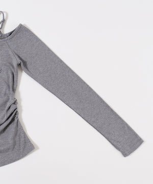 メッセージワンショルロンT