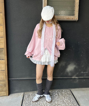 ホワイト モデル：160㎝ F着用