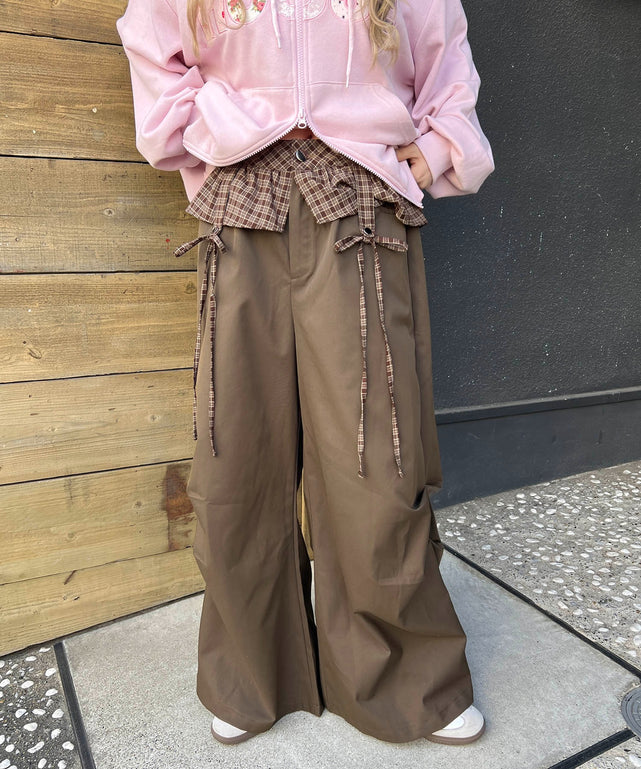 ブラウン モデル：160㎝ F着用