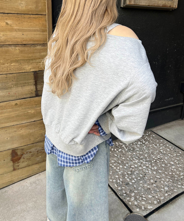 グレー モデル：160㎝ F着用