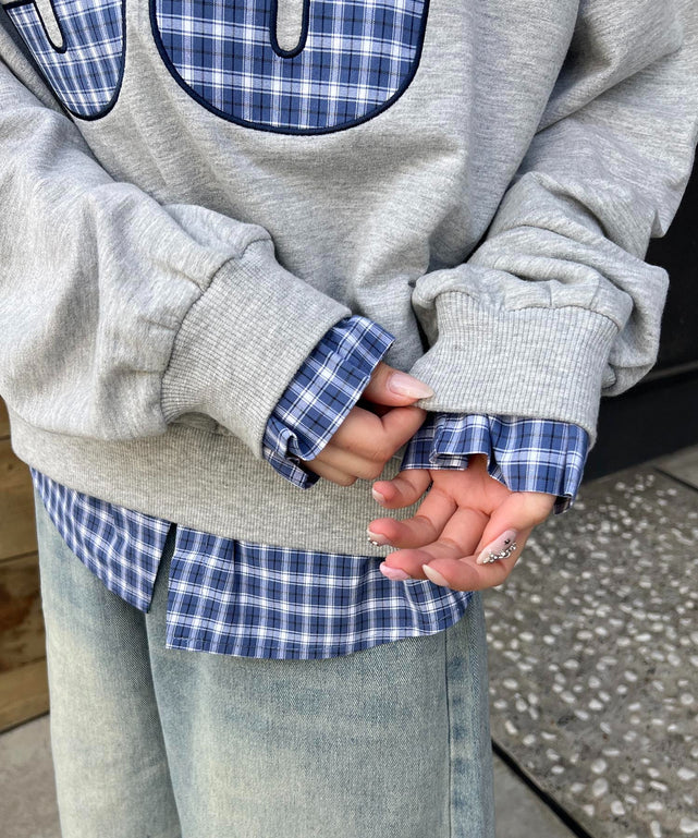 グレー モデル：160㎝ F着用