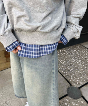 グレー モデル：160㎝ F着用