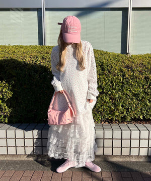 ピンク モデル：160㎝ F着用