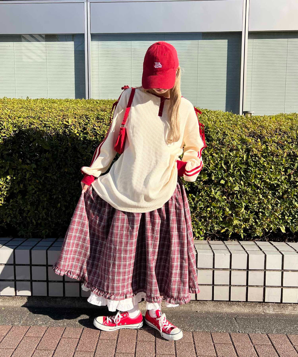 ホワイトアイボリー モデル：160㎝ F着用