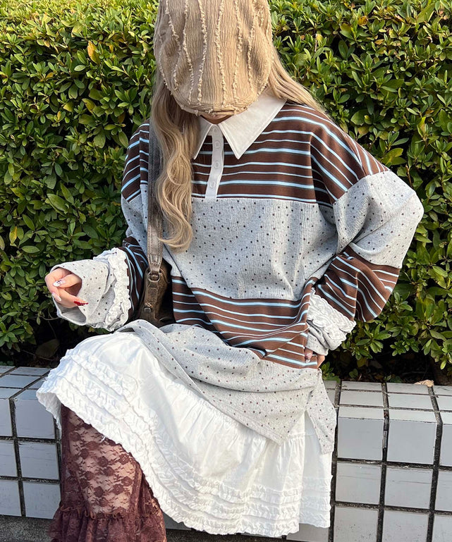 パッチワークラガーシャツ – WEGO ONLINE STORE