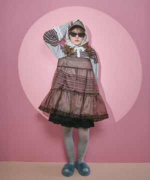 ブラウン モデル：160㎝ F着用