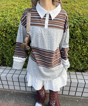 ブラウン モデル：160㎝ F着用