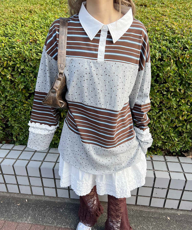 ブラウン モデル：160㎝ F着用