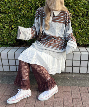 ブラウン モデル：160㎝ F着用