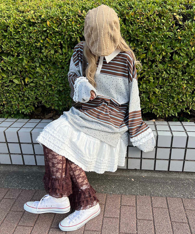 ブラウン モデル：160㎝ F着用