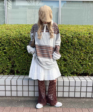 ブラウン モデル：160㎝ F着用