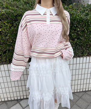 ピンク モデル：160㎝ F着用