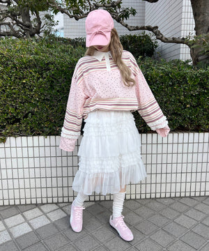 ピンク モデル：160㎝ F着用