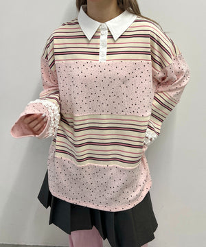 ピンク モデル：160㎝ F着用