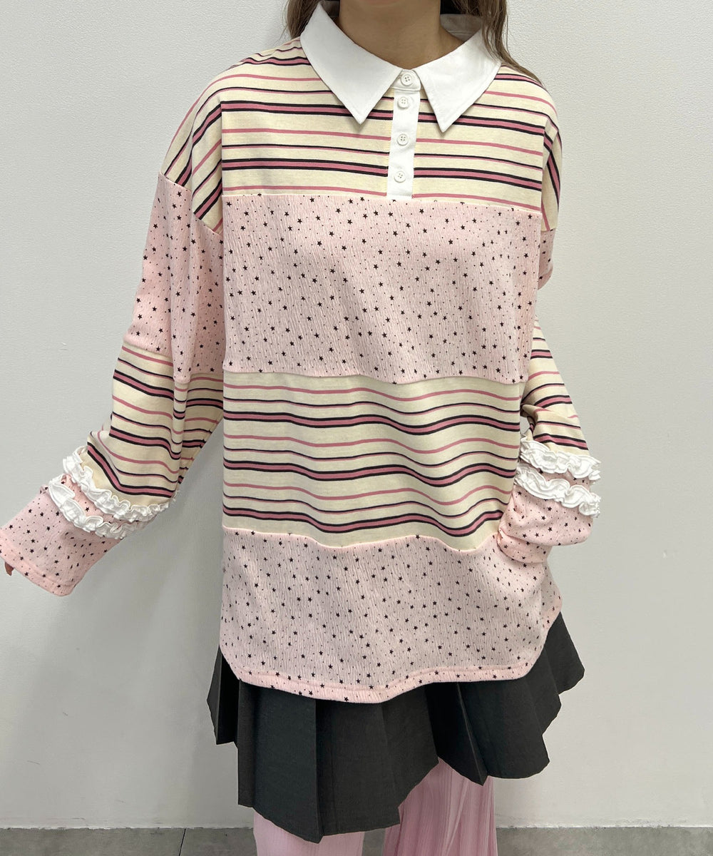 ピンク モデル：160㎝ F着用