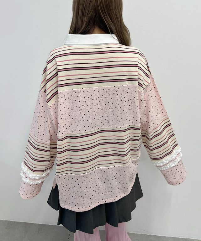 ピンク モデル：160㎝ F着用