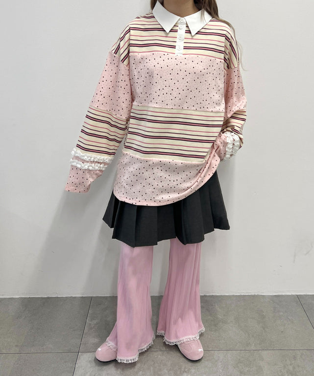 ピンク モデル：160㎝ F着用