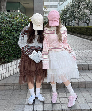 パッチワークラガーシャツ