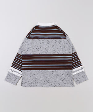 パッチワークラガーシャツ