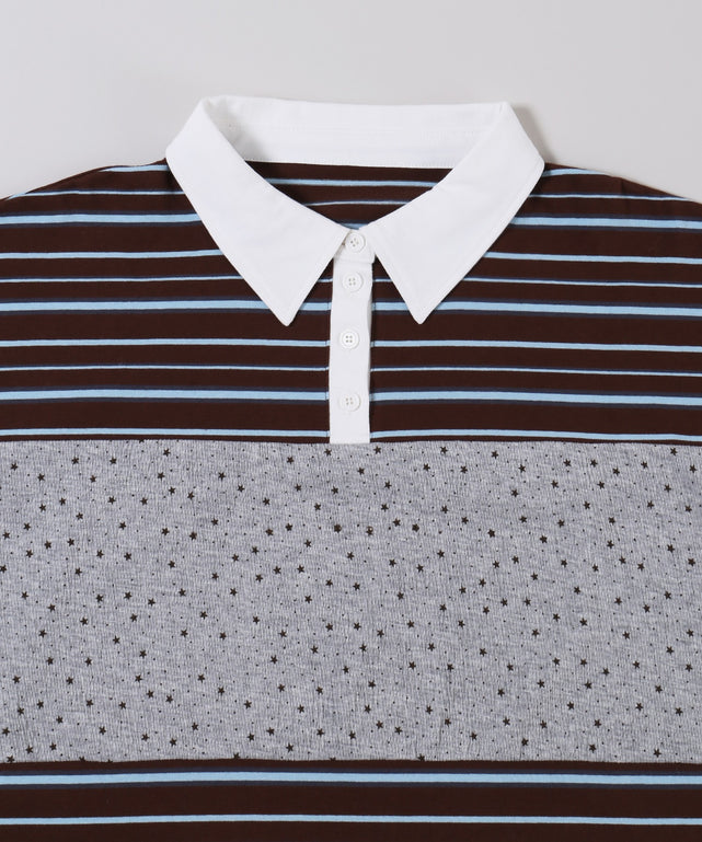 パッチワークラガーシャツ