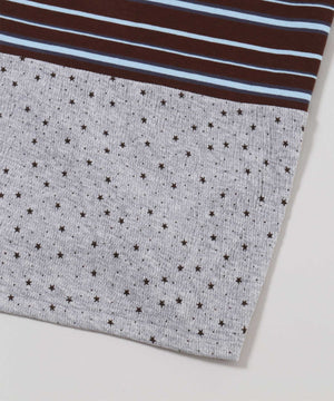 パッチワークラガーシャツ