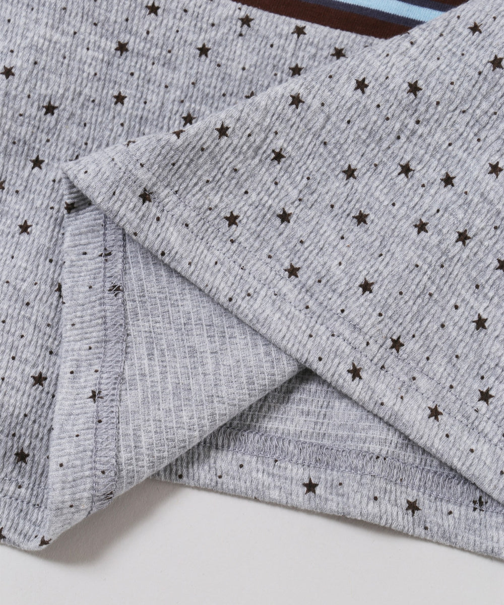 パッチワークラガーシャツ