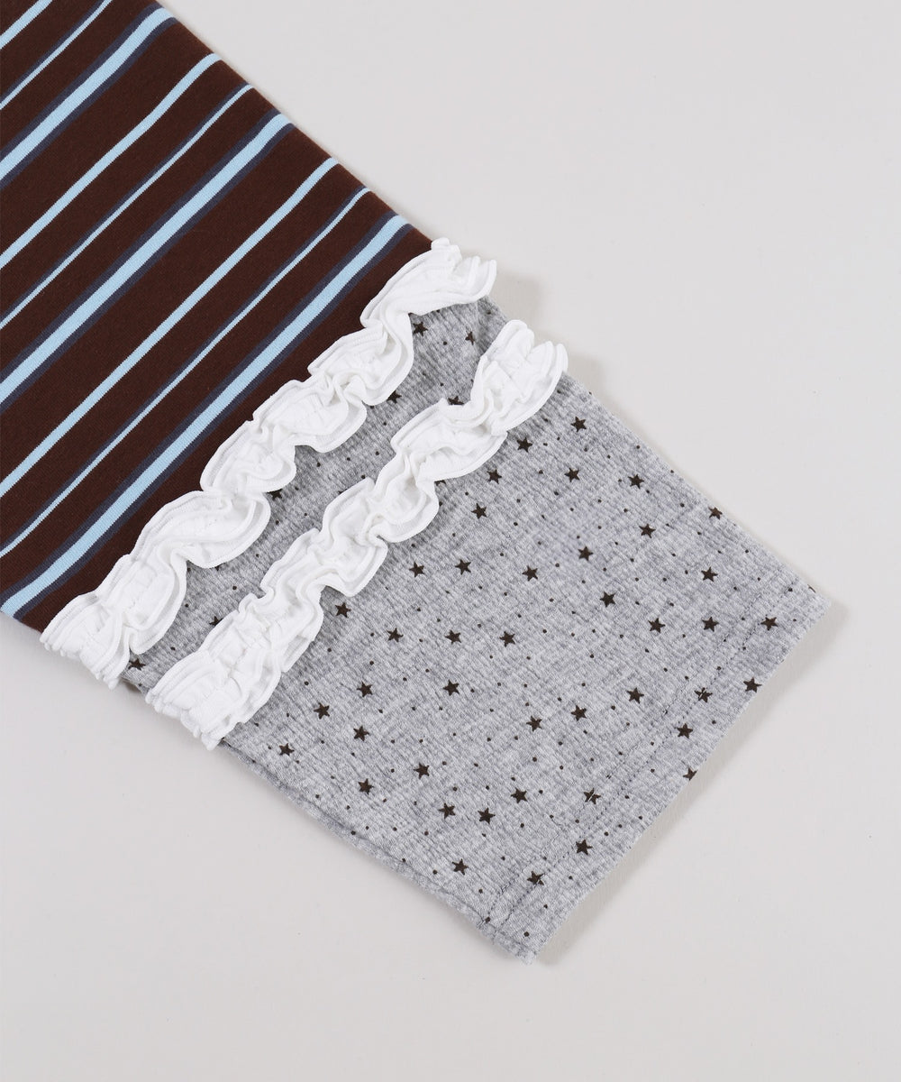 パッチワークラガーシャツ