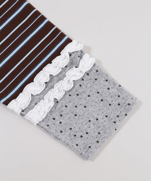 パッチワークラガーシャツ