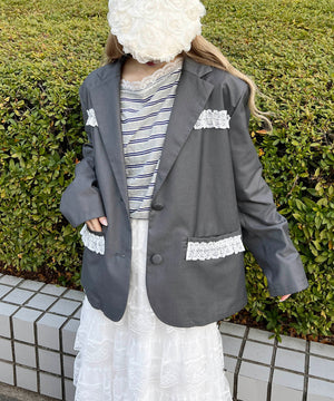 グレー モデル：160㎝ F着用