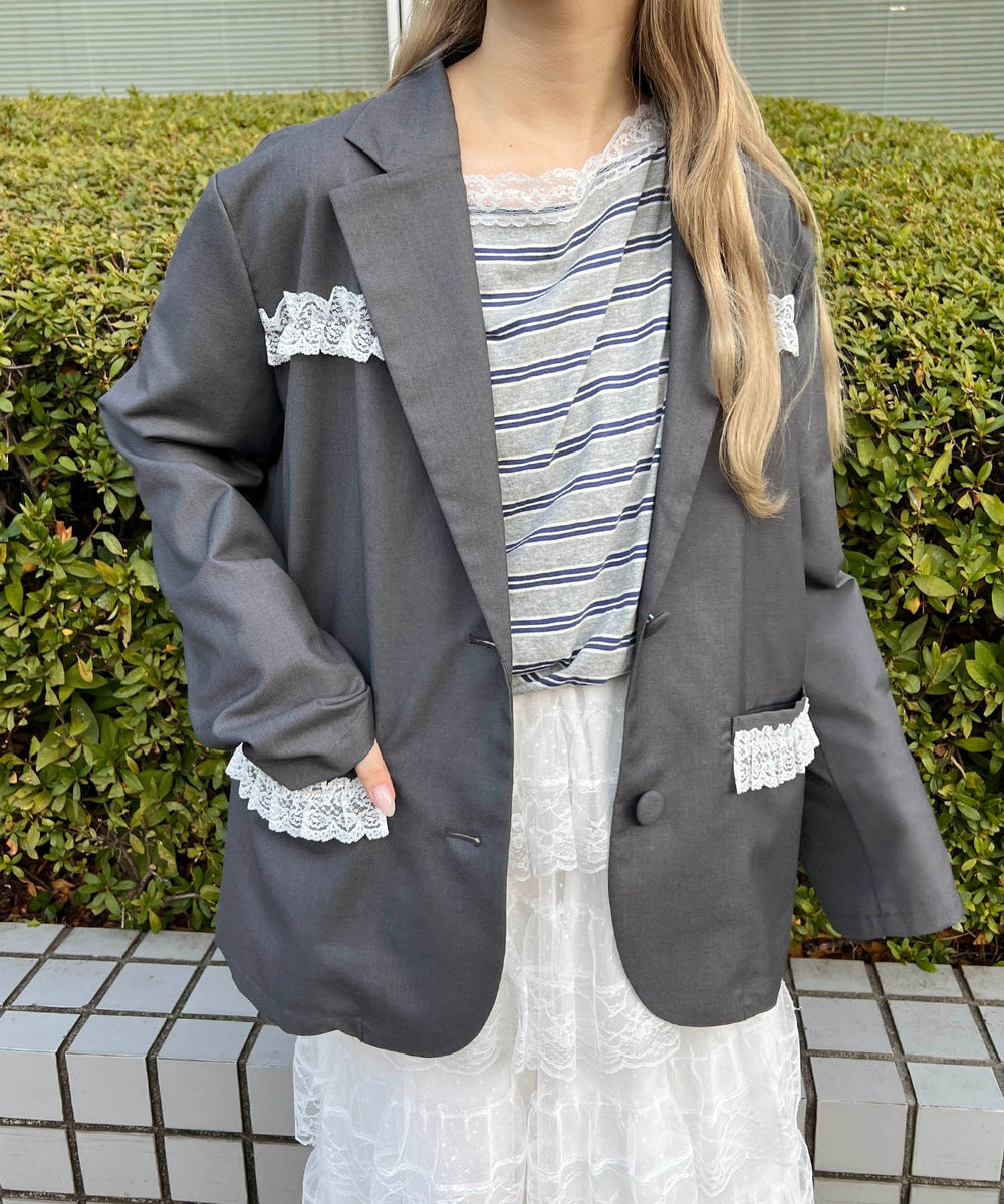 グレー モデル：160㎝ F着用