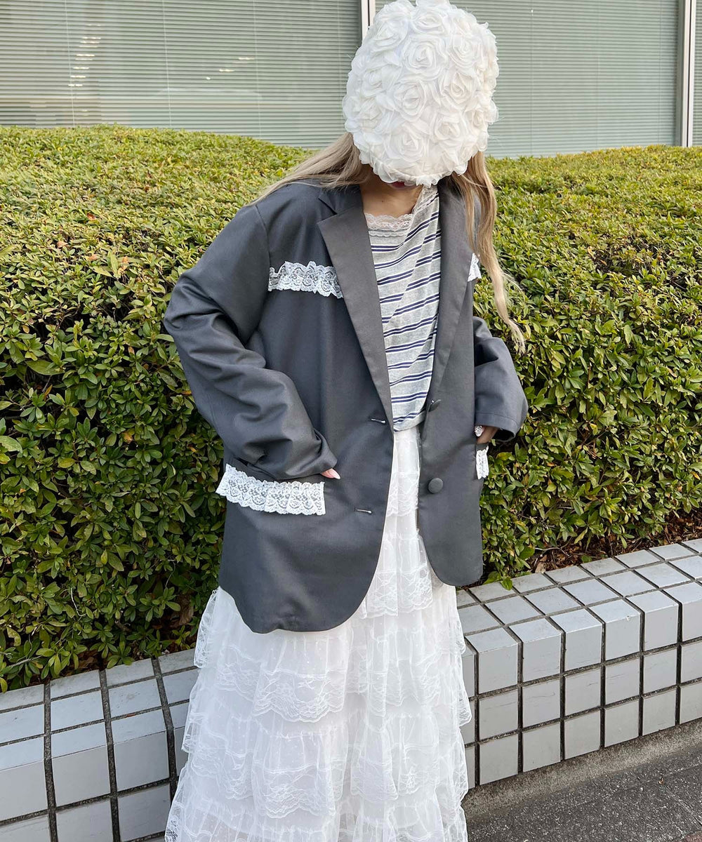 グレー モデル：160㎝ F着用