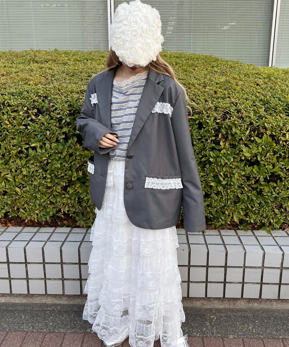 グレー モデル：160㎝ F着用