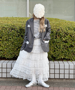 グレー モデル：160㎝ F着用