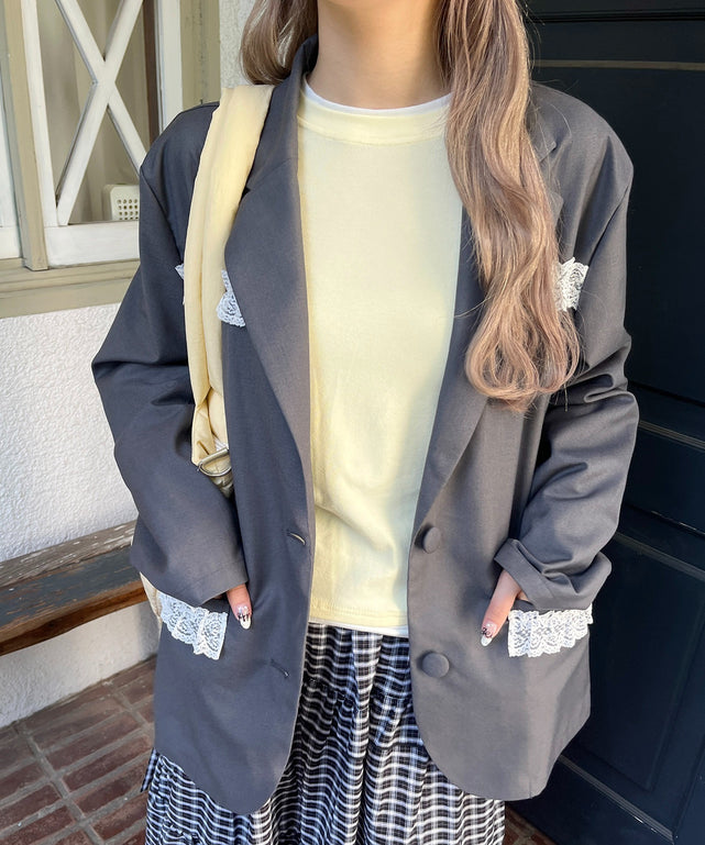 グレー モデル：160㎝ F着用